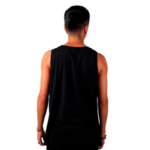 Playera Cuello Redondo Sin Mangas Converse Negra para Hombre