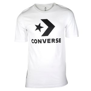 Playera Casual Manga Corta Regular Converse Blanca para Hombre
