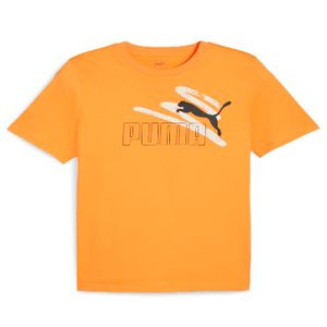 Playera Cuello Redondo Manga Corta Puma Naranja para Hombre