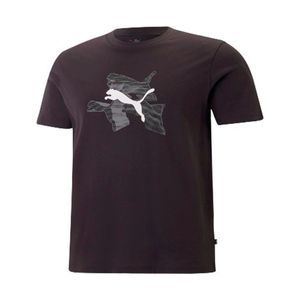 Playera Cuello Redondo Manga Corta Puma Negro para Hombre