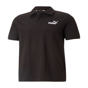 Playera Polo Manga Corta Puma Negro para Hombre