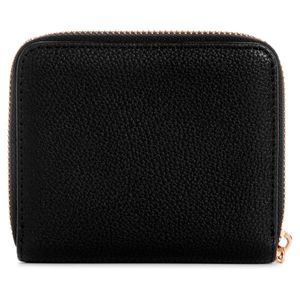 Cartera Guess Zip Around Laurel Pequeña Negra