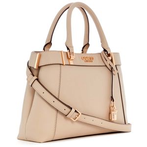Bolsa Guess Satchel Anadela Beige