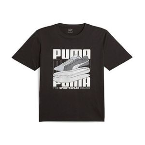 Playera Cuello Redondo Manga Corta Puma Negro para Hombre