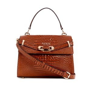 Bolsa Satchel Guess Silvye Café