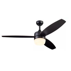 Ventilador De Techo Eliseo Smart Negro Mate