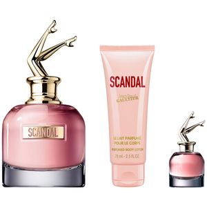 Set Jean Paul Gaultier Scandal Perfume + Loción + Edp de Viaje