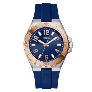 Reloj Caballero Moda Modelo Gw0906G3 Color Azul Medio Marca Guess