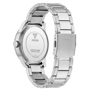 Reloj Caballero Moda Acero Modelo Gw0889G1 Color Gris Medio Marca Guess