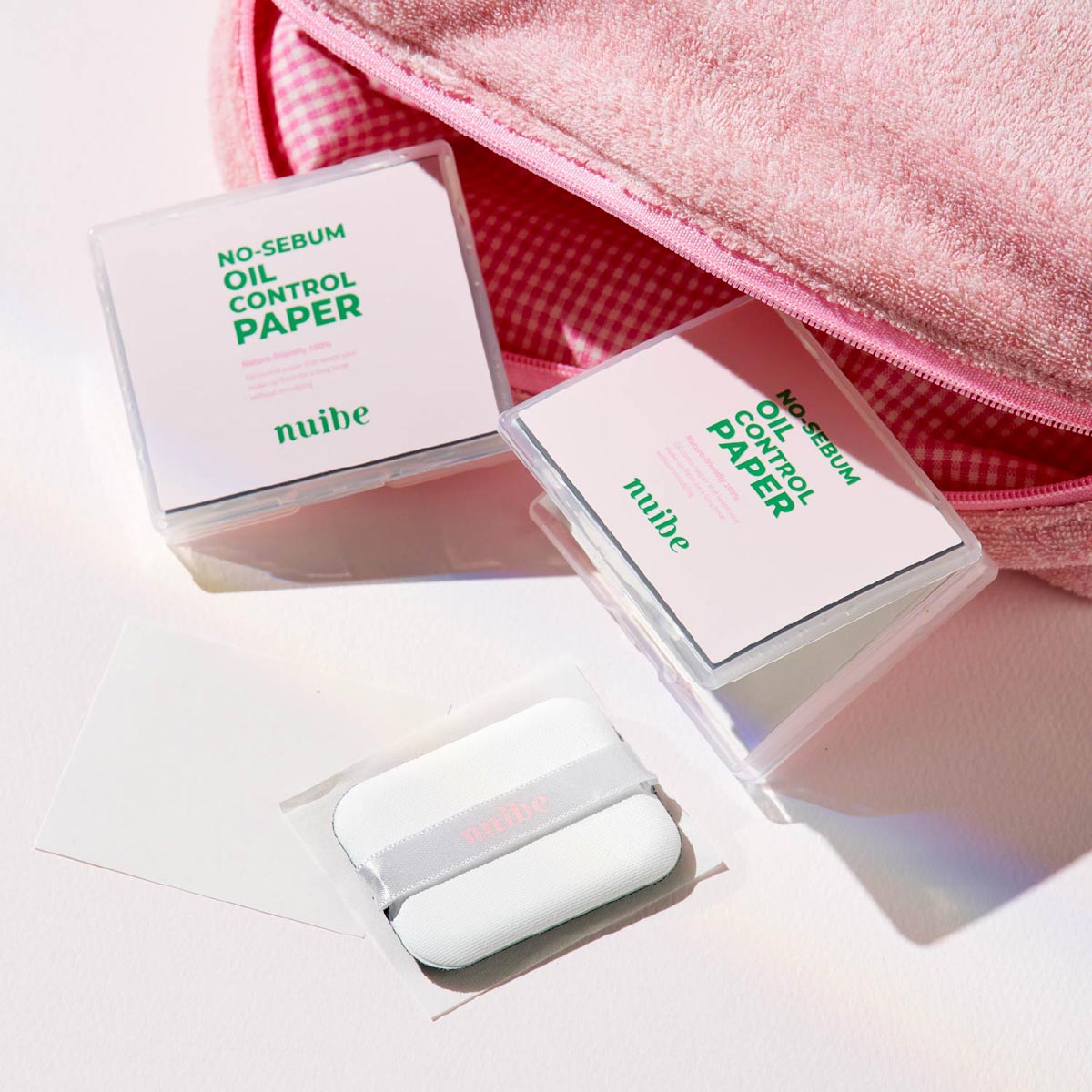 Papel Antibrillo Nuibe No-Sebum Oil Control Paper 100 Hojas - Gran Chapur