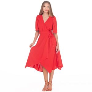 Vestido Casual Corto Manga Corta