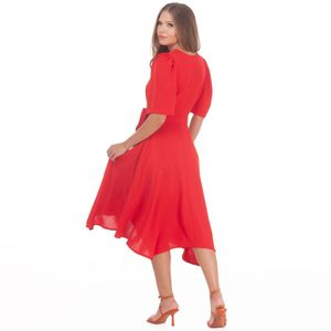 Vestido Casual Corto Manga Corta