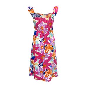 Vestido Casual Midi Sin Manga