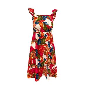 Vestido Casual Midi Sin Manga