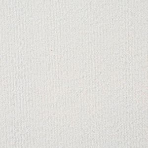 Cabecera De Cama King Size Tapizada En Tela Blanca Bouclé Acolchada Con Hule Espuma Y Estructura De Madera Industrial