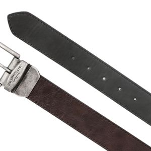 Cinturón de Piel Levi's Café para Hombre