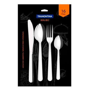 Juego de Cubiertos Tramontina Malibú 16 Piezas
