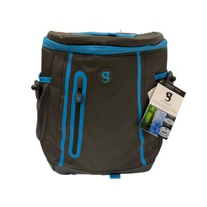 MOCHILA OPTICOOL COLOR NEGRO/ AZUL NEON
