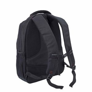 Mochila Negro con Rojo Glucksmann para Hombre