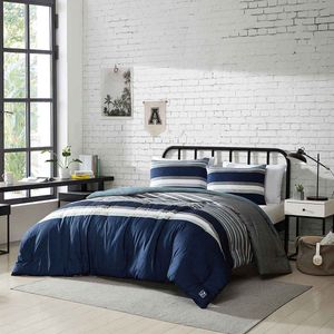 Coordinado Edredon Heathered Block Flagstone Mat Nautica