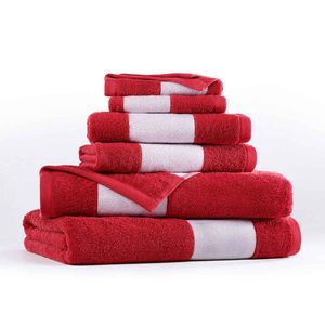 Toalla Set Medio Baño Albany Red Red Pepe Jeans