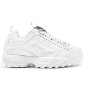 Tenis Deportivo Casual Fila Disruptor II Premium Blancos para Dama