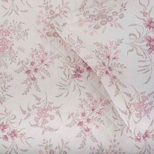 Colcha Set Meadow Field Blush Rosa Mat/Qs Laura Ashley
