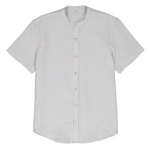 Camisa Casual Manga Corta Lino Regular