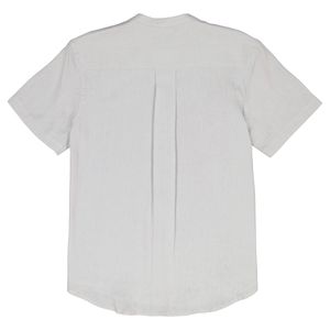 Camisa Casual Manga Corta Lino Regular