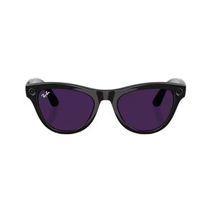Preventa Lentes de Sol Electrónico Ray Ban Meta Skyler Color Negro Modelo 0Rw4010601/Ch52 Unisex
