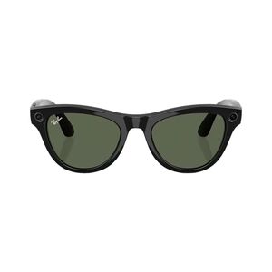 Preventa Lentes de Sol Electrónico Ray Ban Meta Skyler Color Negro con Verde Modelo 0RW4010601/7152 Unisex