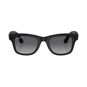 Preventa Lentes de Sol Electrónico Ray Ban Meta Wayfarer Color Negro Modelo 0RW4006601ST350 Unisex