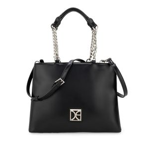 Bolsa Cloe Satchel Atemporal Negro