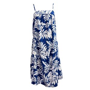 Vestido Casual Midi Sin Manga
