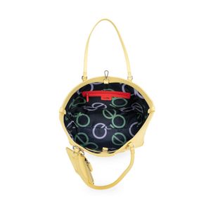 Bolsa Tote Cloe Peanuts con Monedero Grande Amarillo