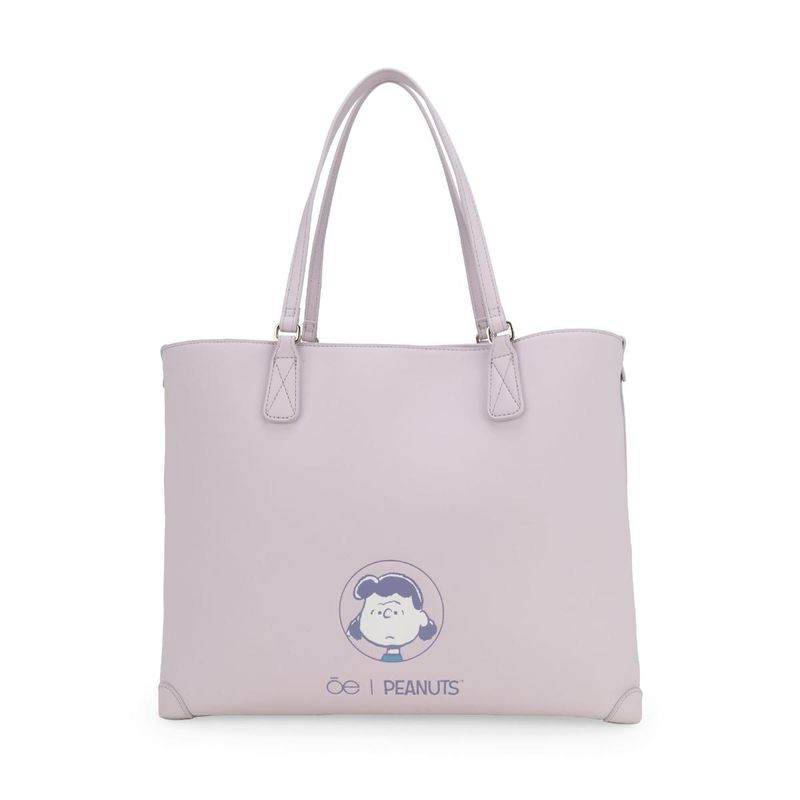 Mochila Snoopy Peanuts X Oe Gande Lila Gande Meses Sin