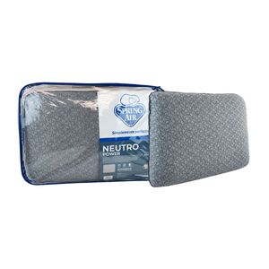 Almohada Spring Air Neutro Power Estándar Gris