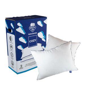 Almohada Spring Air Cozy 2 Pack Estándar Blanco
