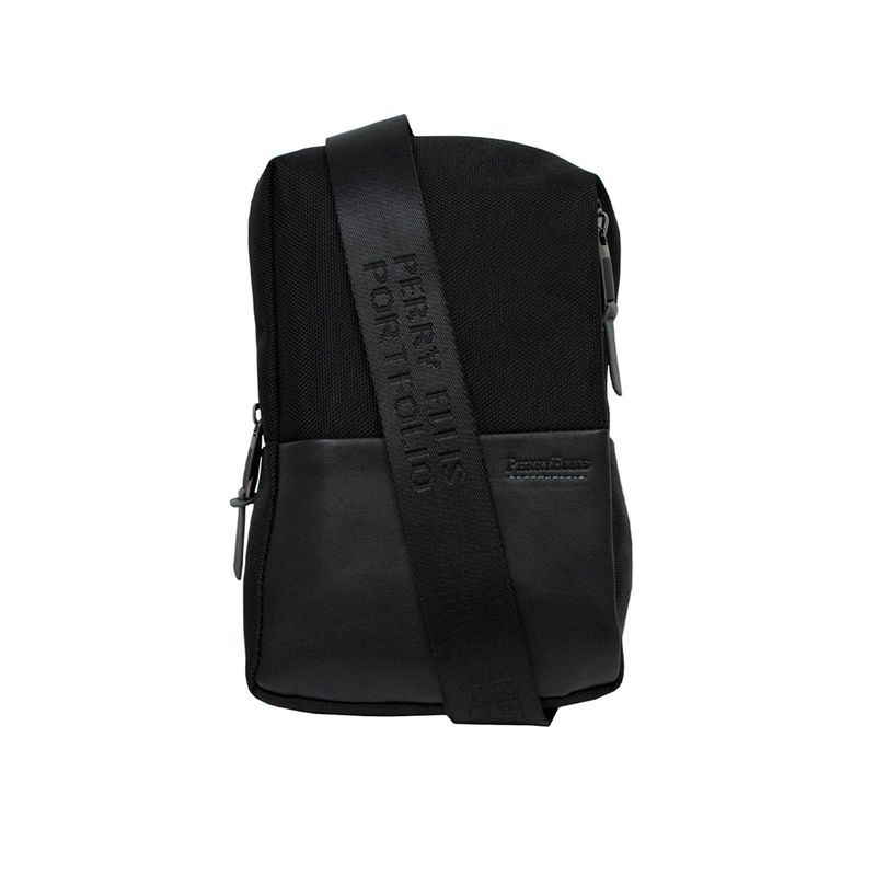 Mariconera Perry Ellis Color Negro Para Caballero