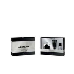 Set Montblanc Legend Perfume + Travel Spray + Gel de Ducha