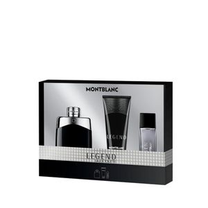 Set Montblanc Legend Perfume + Travel Spray + Gel de Ducha
