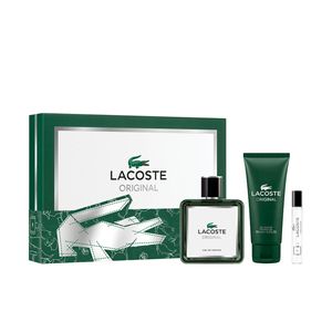 Set Lacoste Original Perfume + Travel Spray + Gel de Ducha
