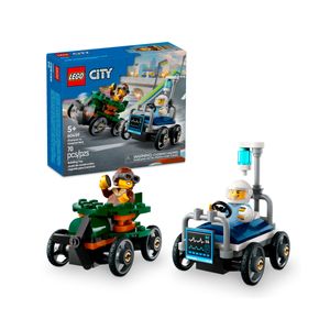 Pack de Coches de Carreras Avión Vs Cama de Hospital Lego