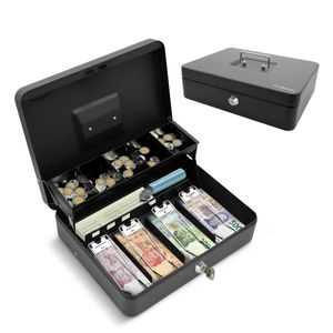 Caja Metálica De Seguridad Para Dinero