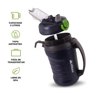 Termo De Agua 2 Litros Deportivo Xl