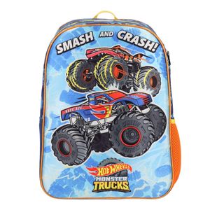 Set 3 En 1 Mochila, Lapicera Y Lonchera Hot Wheels