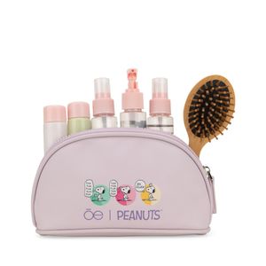 Cosmetiquera Cloe Mediana Peanuts Lila
