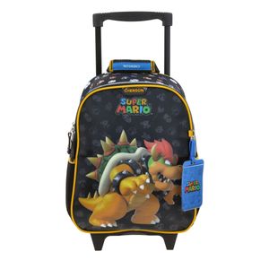 Mochila con Ruedas Chenson Mario Bros Bowser Grande