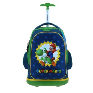 Mochila Grande Primaria Mario Bros Masculino