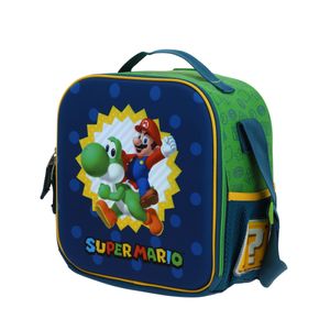 Mochila Con Ruedas Grande Primaria Mario Bros Masculino